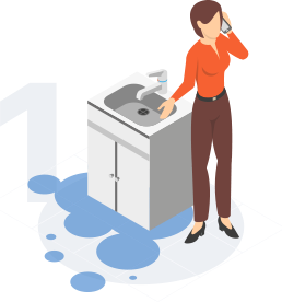 Schritt 1 Rohrreinigung